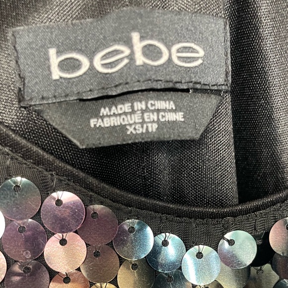 Bebe Sequin Mini Dress - Picture 3 of 3